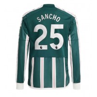 Echipament fotbal Manchester United Jadon Sancho #25 Tricou Deplasare 2023-24 maneca lunga